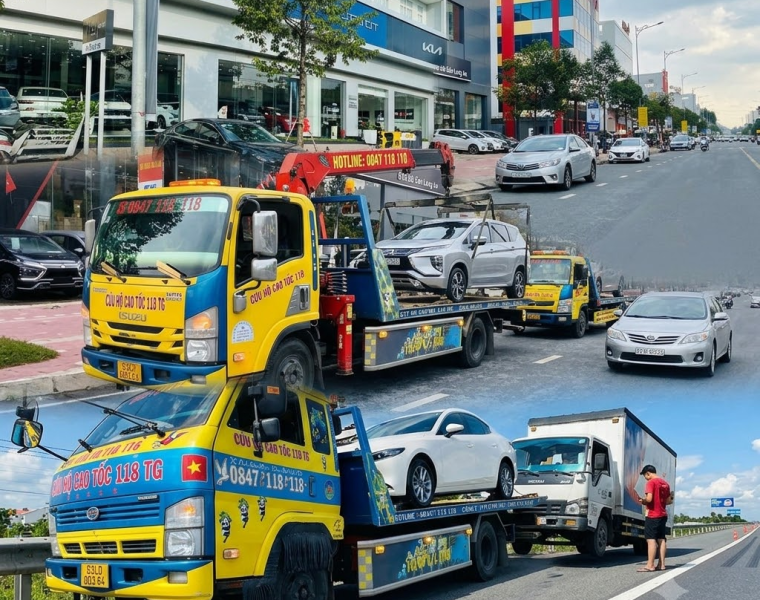 xe cứu hộ gần nhất