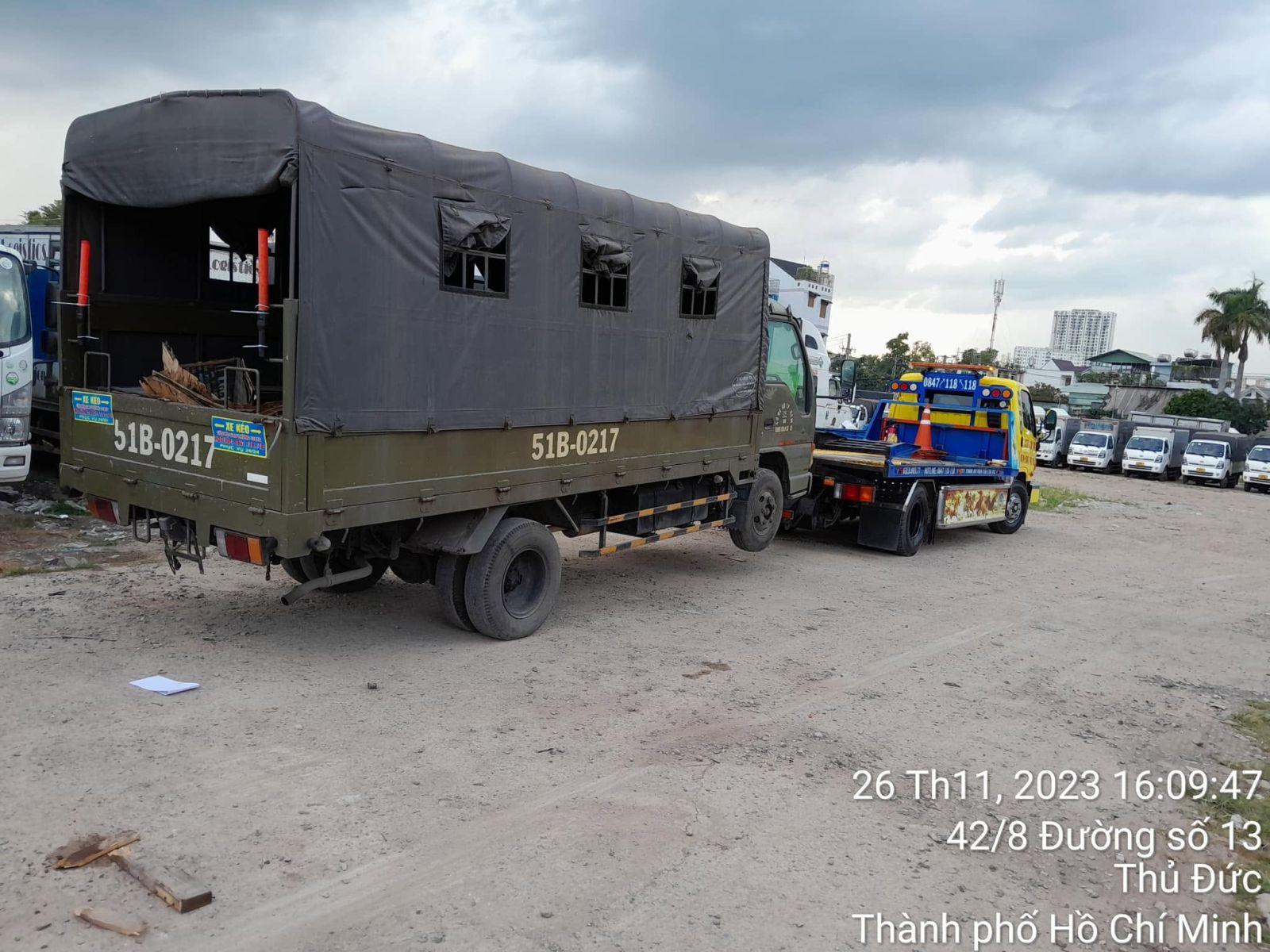 cứu hộ cao tốc ngày và đêm