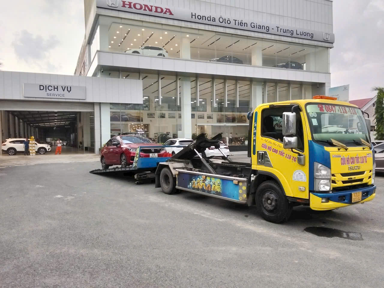giới thiệu về đội xe cứu hộ cao tốc
