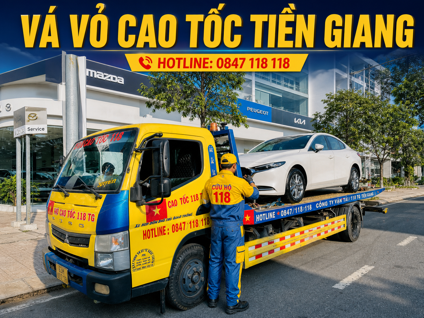 vá vỏ cao tốc tiền giang