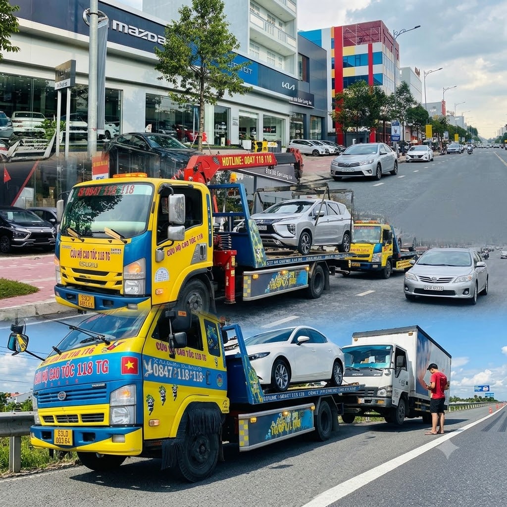 xe cứu hộ gần nhất